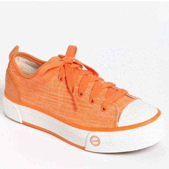 UGG Orange Denim Women's Sneakers - Picture 1 of 11